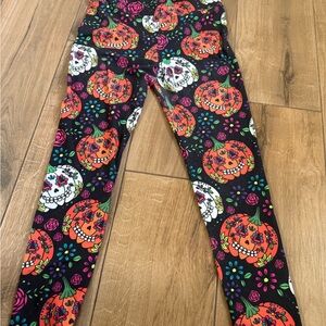 Colorful Halloween Kids Leggings